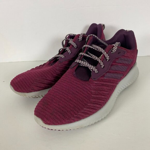 Adidas Alphabounce Running Shoes Sneakers Womens 7 Burgundy ART BW0267 - Picture 9 of 16